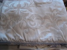 VANTONA HOME-CRESSIDA SILVER 'Jaquard Collection' Double Duvet Set+2 pillowcases