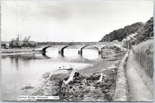 Alnmouth vintage postcard - alnmouth,