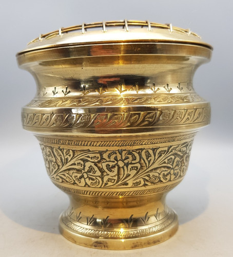 Vintage indian brass highly - vintage,