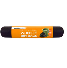 Wheelie Bin Liners 300L Black