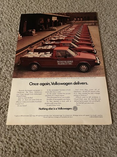 Vintage 1981 volkswagen - 1981, diesel