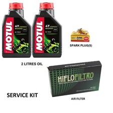 Service Kit For Honda XR 125 L 2003-2008 (Oil, Spark Plug, Air Filter)