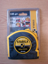 Stabila BM40 10m Imperial/Metric Tape Measure 17748