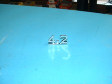 Boot Badge 4.2 logo Jaguar