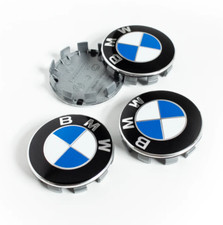 Set of 4 BMW Centre Wheel Hub Caps 68mm-1 3 5 7 Series X5 X6 M&Z Series