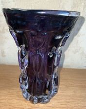 Vintage Large Purple Glass