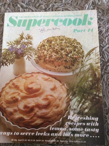 Vintage supercook magazine - vintage,