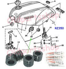 Yamaha RD350YPVS RZ350 Tank
