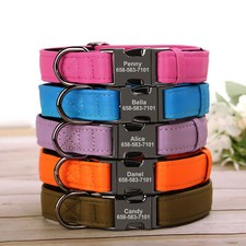 Personalised PU Leather Dog