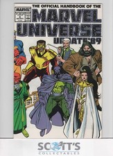 OFFICIAL HANDBOOK OF THE MARVEL UNIVERSE UPDATE  '89    #6     NM