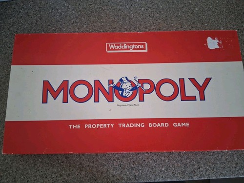 Vintage monopoly board game - board, by