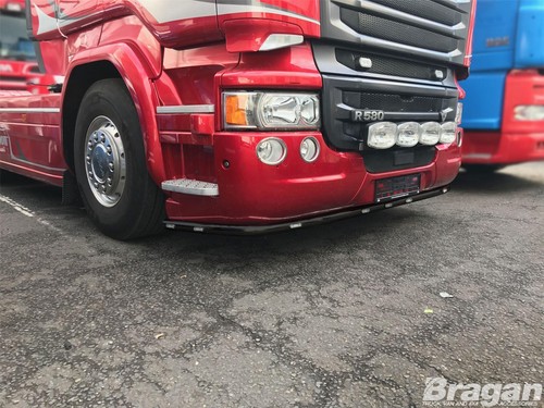 Under bumper bar leds down - bumper, +