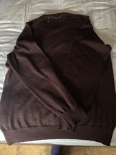 MAISON MARGIELA MAROON SWEATER