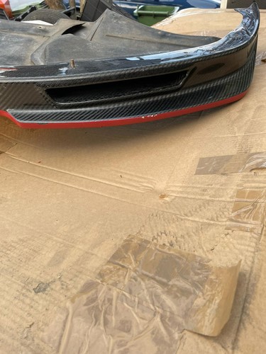 Matte carbon fibre front - fibre,