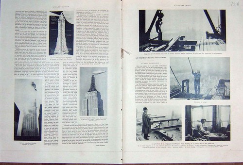 Old vintage print manhattan - old,