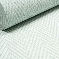 Light Green Herringbone