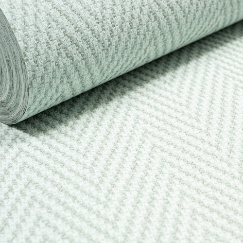 Light green herringbone - light,