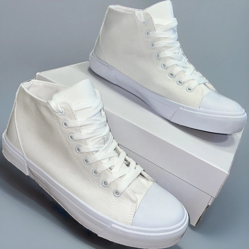 Optic white canvas retro - optic,