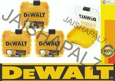 3 X DeWALT Empty TicTac Box Bit Storage Flip Top Case for Screwdriver Bits