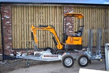 Mini Digger And Trailer £8125