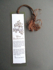 Woven Bookmark Weve a Gift THE