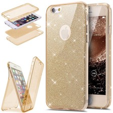 Case For iPhone X XR XS MAX 7 8 6 Plus Front and Back Full Body Silicone Cover