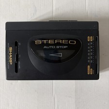 Sharp Portable Stereo Cassette