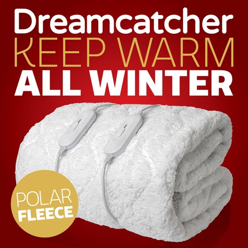 Double electric blanket - double, heated