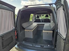 VW Caddy Maxi Internal Campervan Conversion Furniture Bed Storage