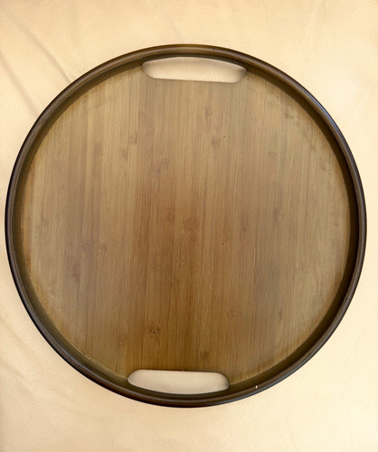 Large round wooden - large,