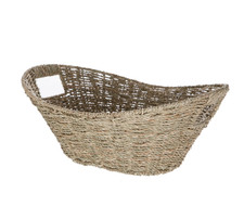 Oval Natural Seagrass Storage
