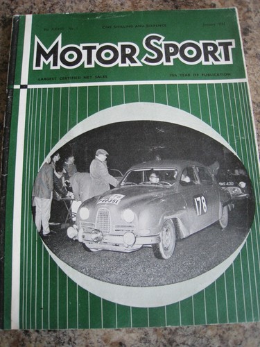 Motor sport jan 1961 - sport, to