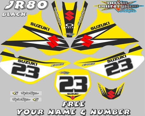 Suzuki jr80 decals graphics - jr80,