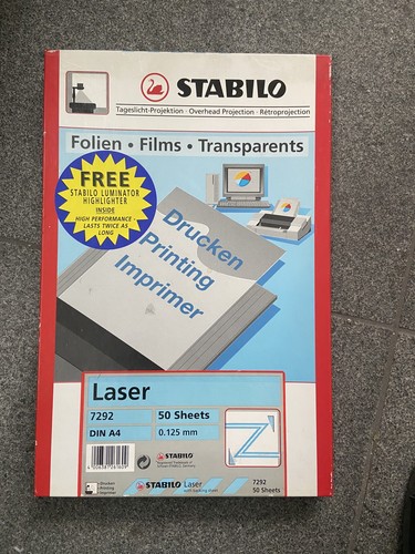 Stabilo overhead projector - a4,