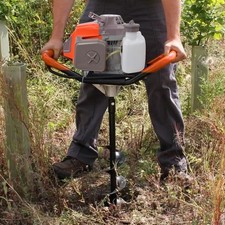 68cc petrol post hole - 68cc, borer