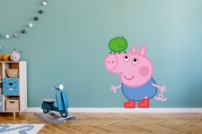 George peppa pig wall - pig,