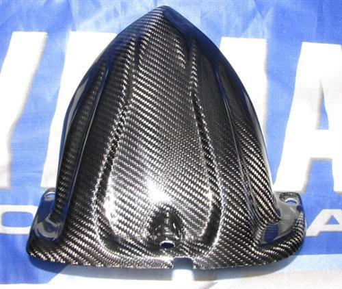 Carbon rear wheel cover - carbon,