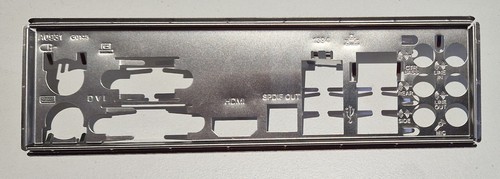 Shield backplate for - i/o,