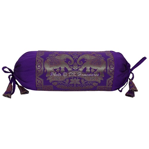 Brocade jacquard bolster cover - jacquard,