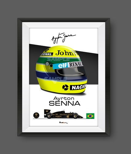 Ayrton senna 1985 helmet - 1985, angle