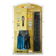 Monster Standard 100 12-Feet Instrument Cable with PRO 200 Surge Protector