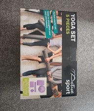 Yoga Starter Kit 5Pcs Yoga Blocks and Strap Set Pilates Ball Yoga Brick Exercise