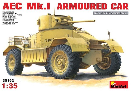 Miniart 35152 aec mk 1 - miniart,