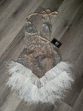 Dressmezze Cindy trim feather