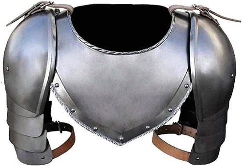 Medieval iron gorget - iron,