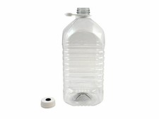 5 Litre Food Grade Plastic PET Demijohn with Cap & Grommet Homebrew