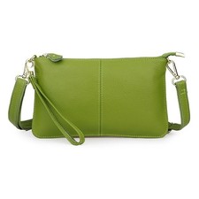 Womens Genuine Leather Clutch