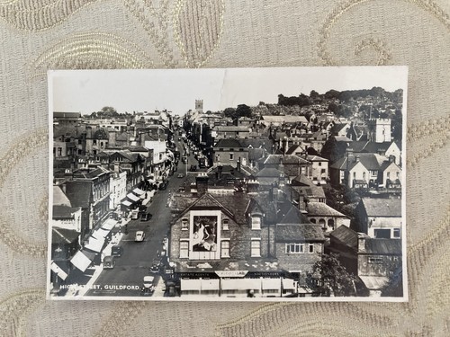 Guildford old postcard real - guildford,, postcard,