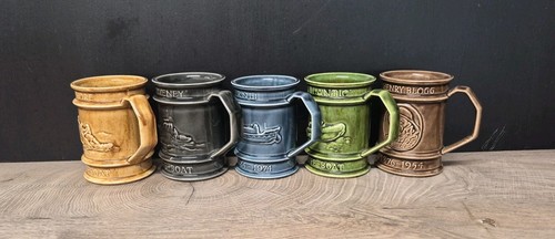 Vintage life boat service mugs - life,