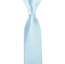 Men's / Boys Slim 2 Inch Skinny Satin Tie Smart Office Funeral - Various Colours